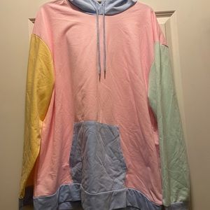 Color-block Hoodie/Sweatshirt